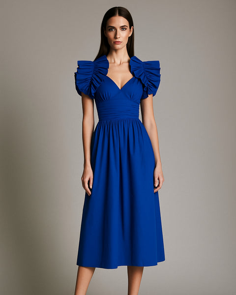 BLUORE- The Rebel Ruffle Dress