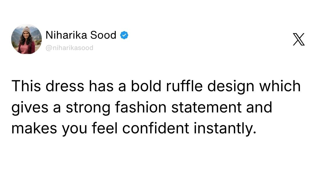 BLUORE- The Rebel Ruffle Dress Review 3