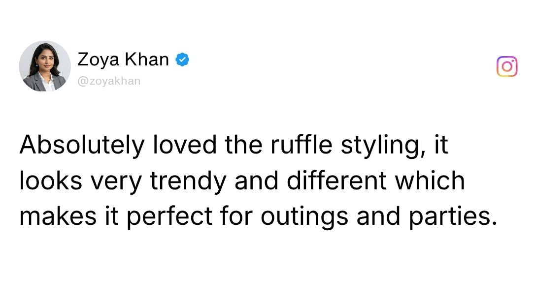 BLUORE- The Rebel Ruffle Dress Review 1