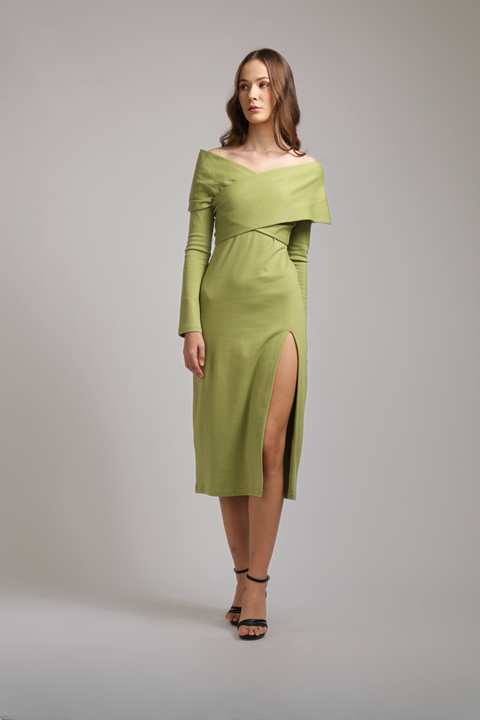 Nash - The Winter Green Dress