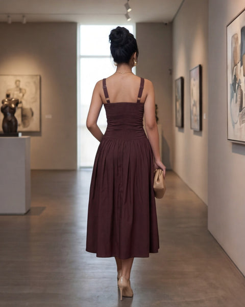UMBER – Brown Dress
