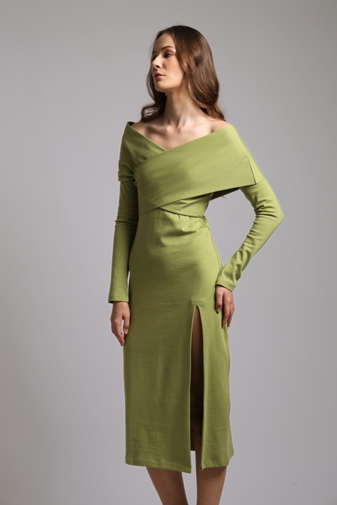 Nash - The Winter Green Dress