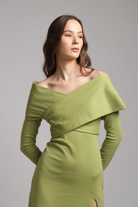Nash - The Winter Green Dress