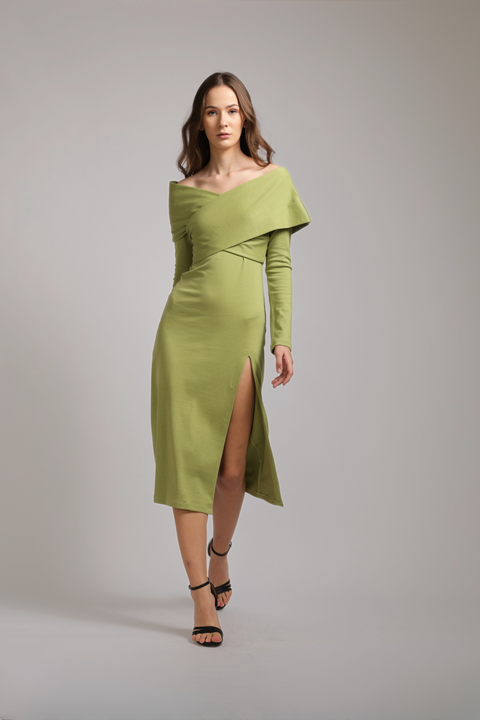 Nash - The Winter Green Dress