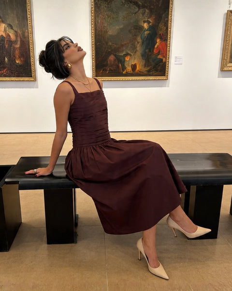 UMBER – Brown Dress