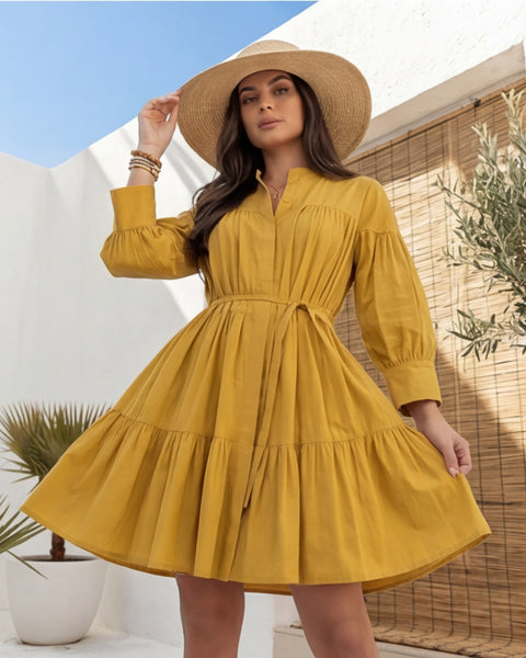 SASHA- Yellow Dress
