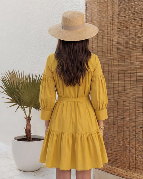 SASHA- Yellow Dress