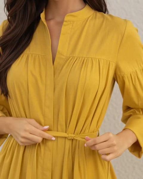 SASHA- Yellow Dress