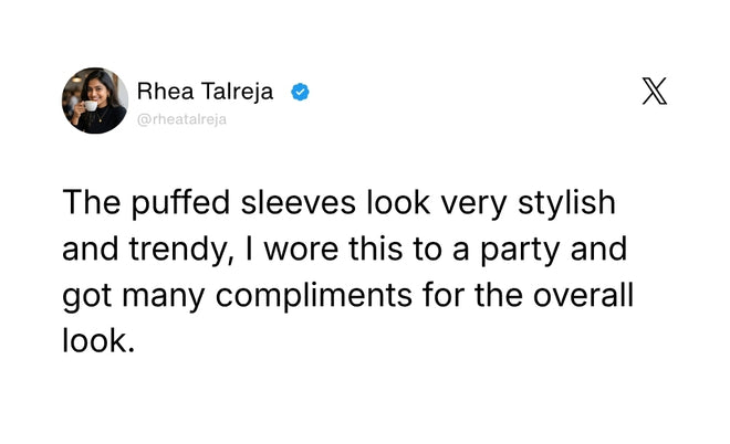 SEPHA - The Puffed Sleeve Dress Review 3