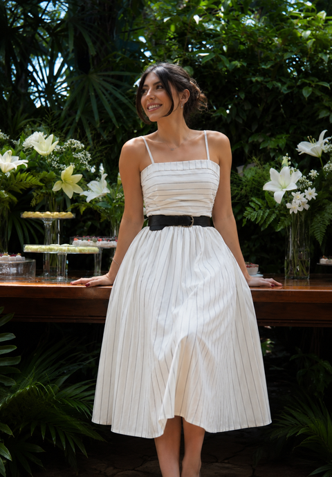 SWIFTIES- The proposal dress w/belt