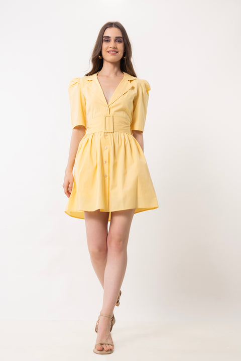 DYNA - The Belted Mini Dress