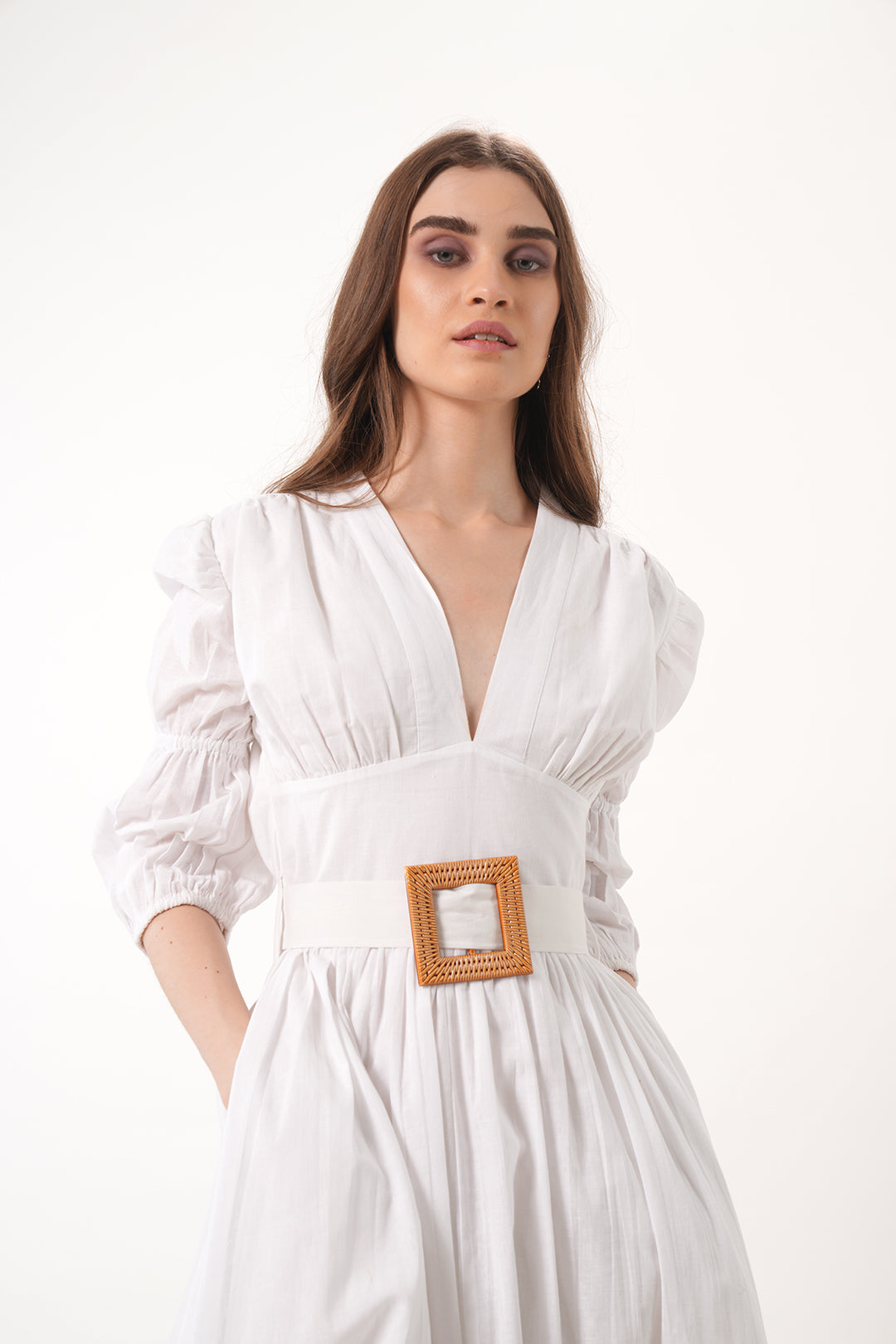 Fahari Junior Bridesmaid Dress in Champagne