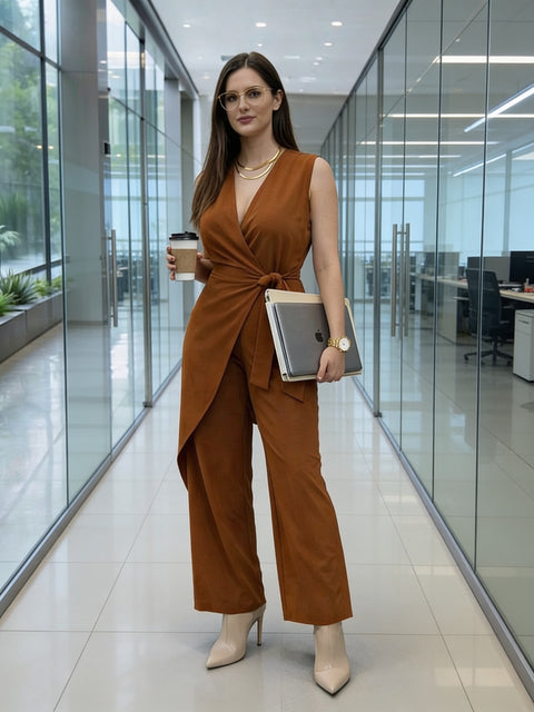 DONNA - The Wrapped Jumpsuit