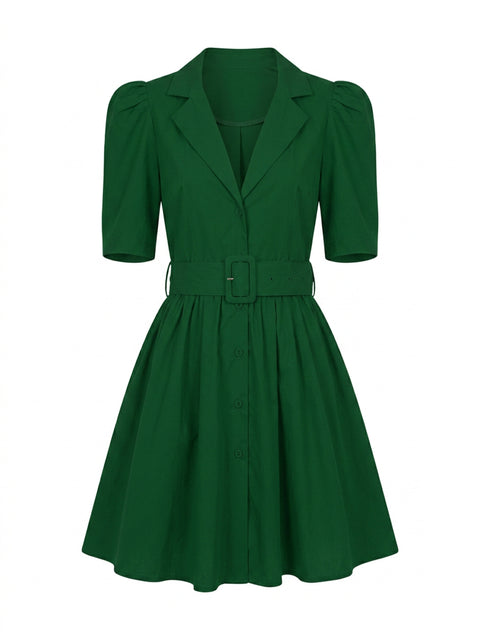 DYNA - The Monsoon Green dress