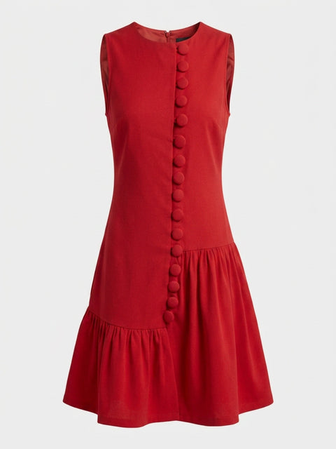 THE RED RIOT – The Button Dress