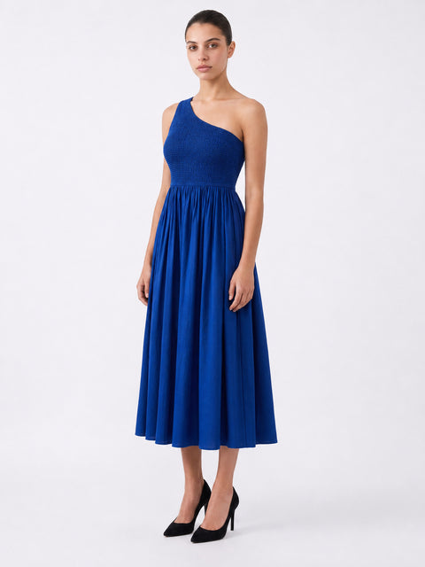 NOPE- The sapphire smocked dress
