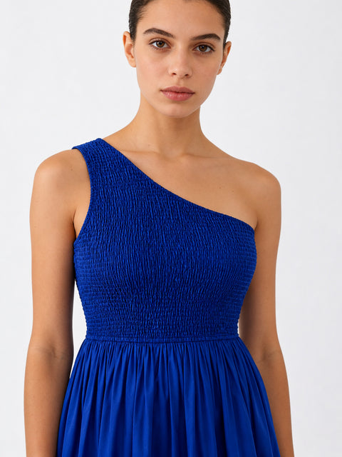 NOPE- The sapphire smocked dress