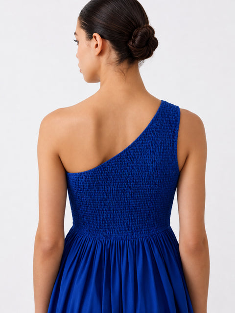 NOPE- The sapphire smocked dress