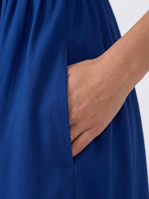 NOPE- The sapphire smocked dress