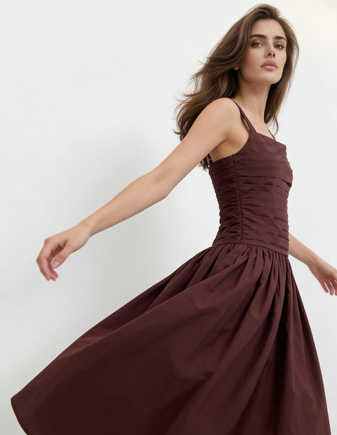 UMBER – Brown Dress